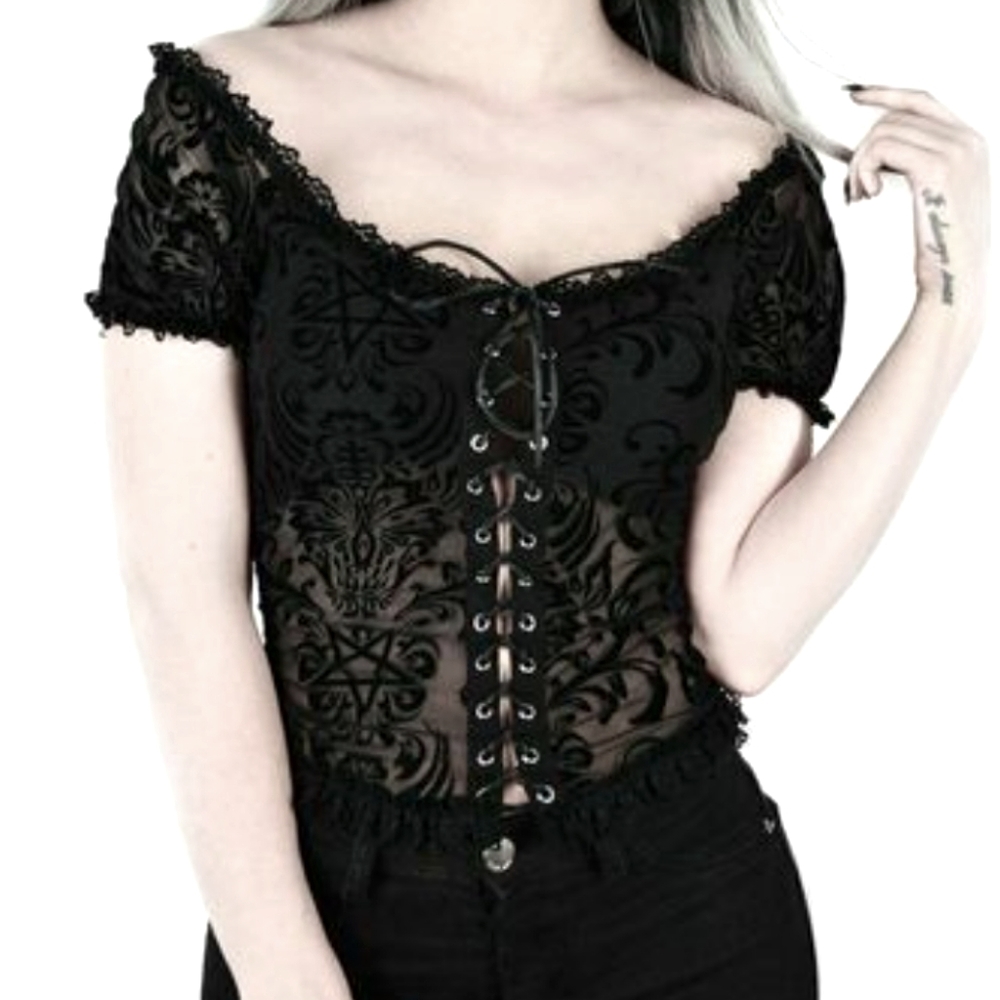 Killstar Pentagram blouse